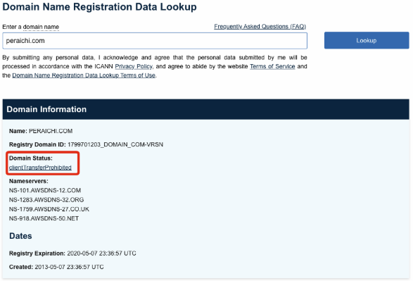 Domain Status: 'ClientHold' or 'ServerHold', Help Center